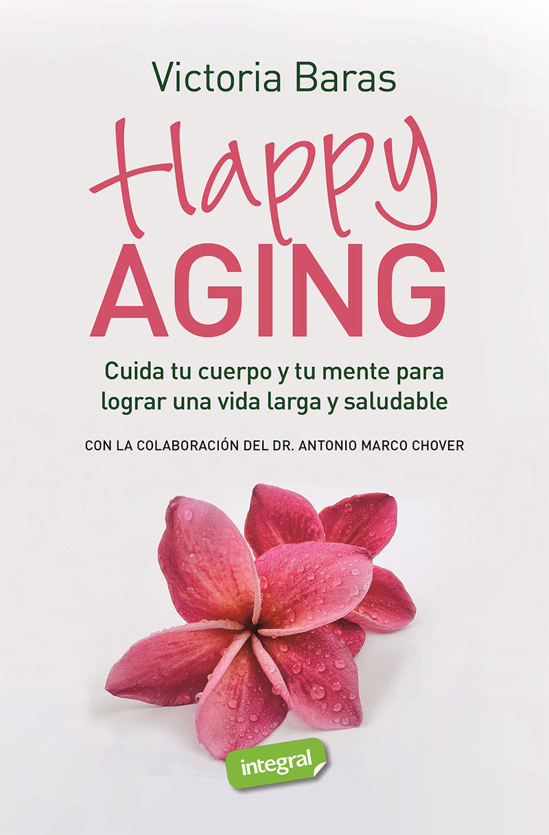 Portada del libro happy aging